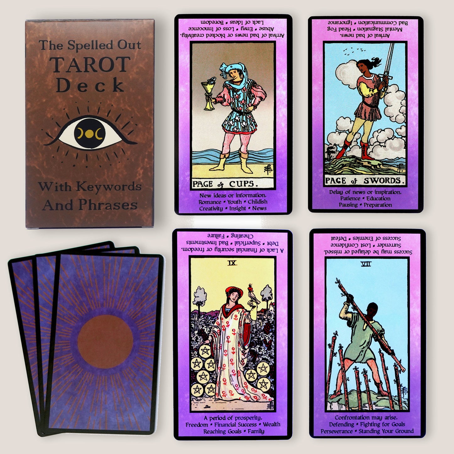 The Spelled Out Tarot Deck